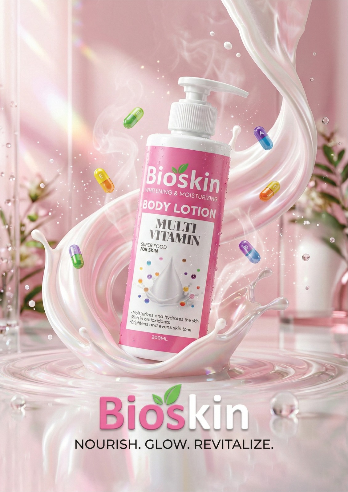 WhatsApp Image 2026-02-13 at 10.44.07 PM Bioskin Multi-Vitamin Body Lotion – Nourishing, Glowing & Revitalizing Skin Super Food (200ml) - Image 1