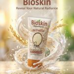 BioSkin Brightening Rice Face Wash – Natural Rice Extract Hydrating Cleanser (100ml)
